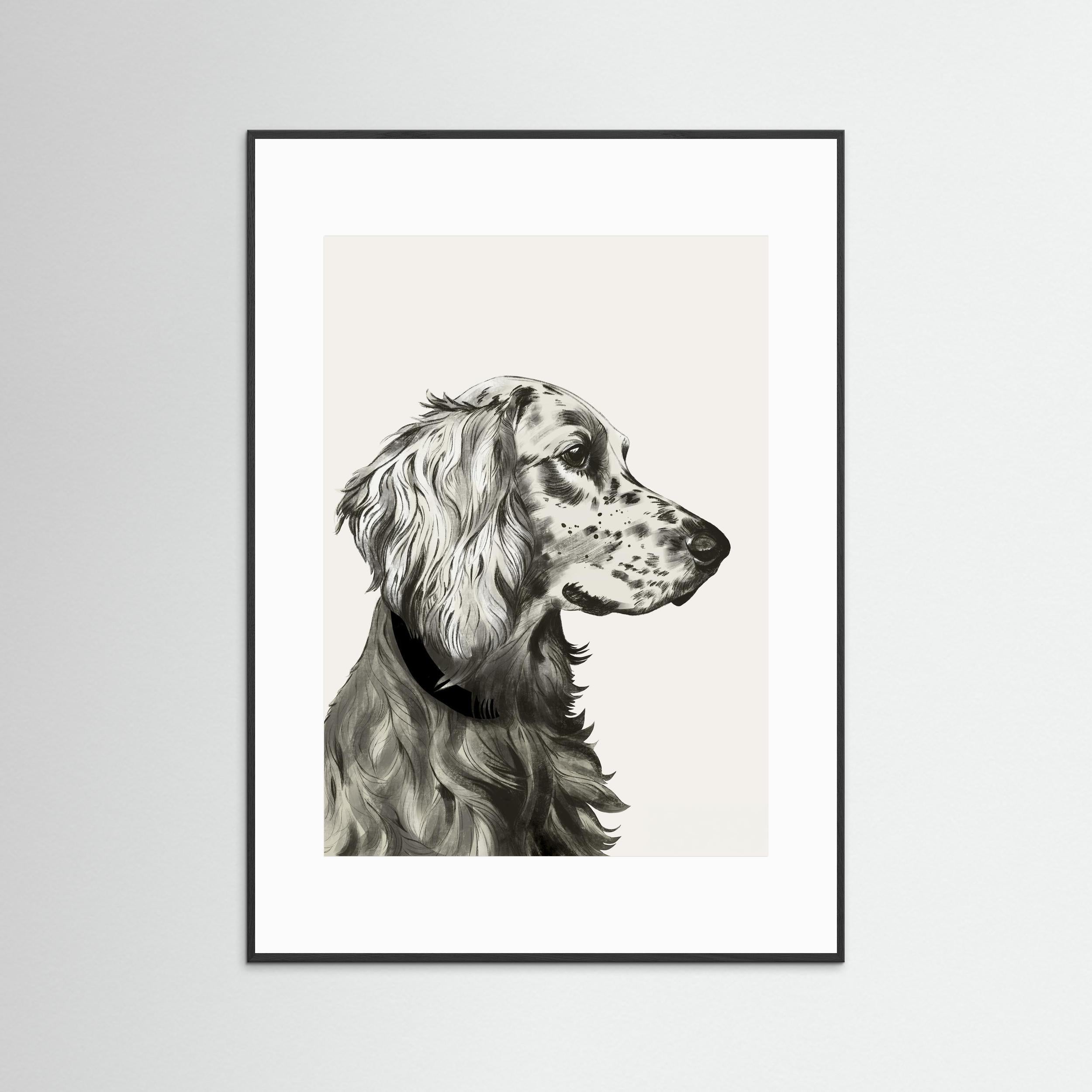 CALM COMPANION - ART PRINT