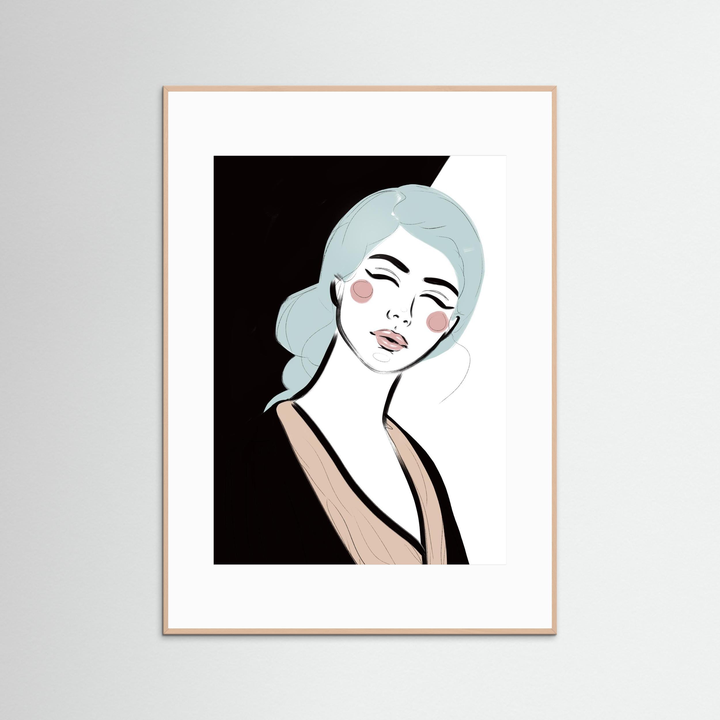 NICOLE - FINE ART PRINT