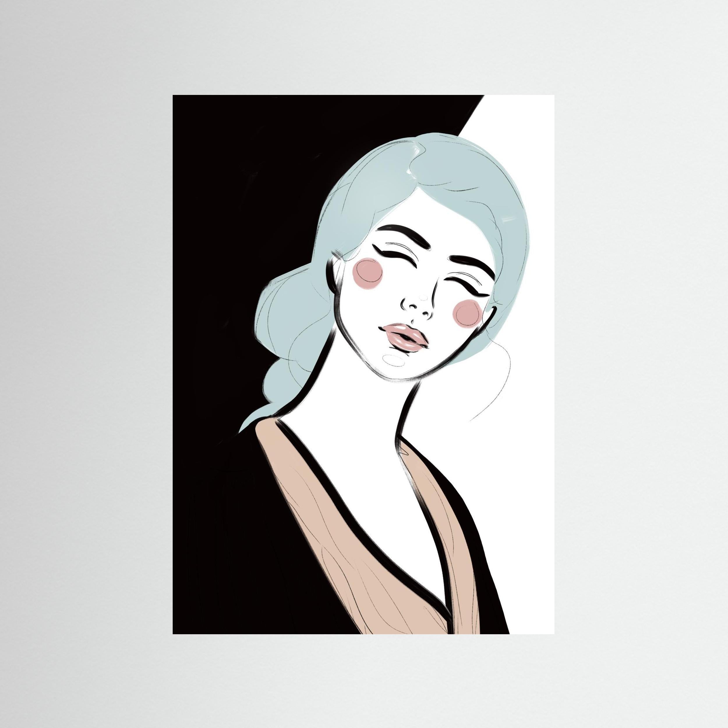 NICOLE - FINE ART PRINT