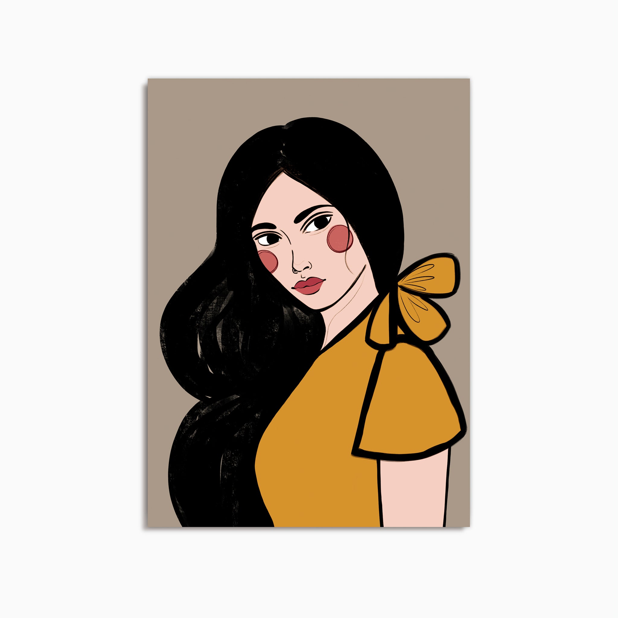 SOFIA (ORANSJE) - KUNSTTRYKK