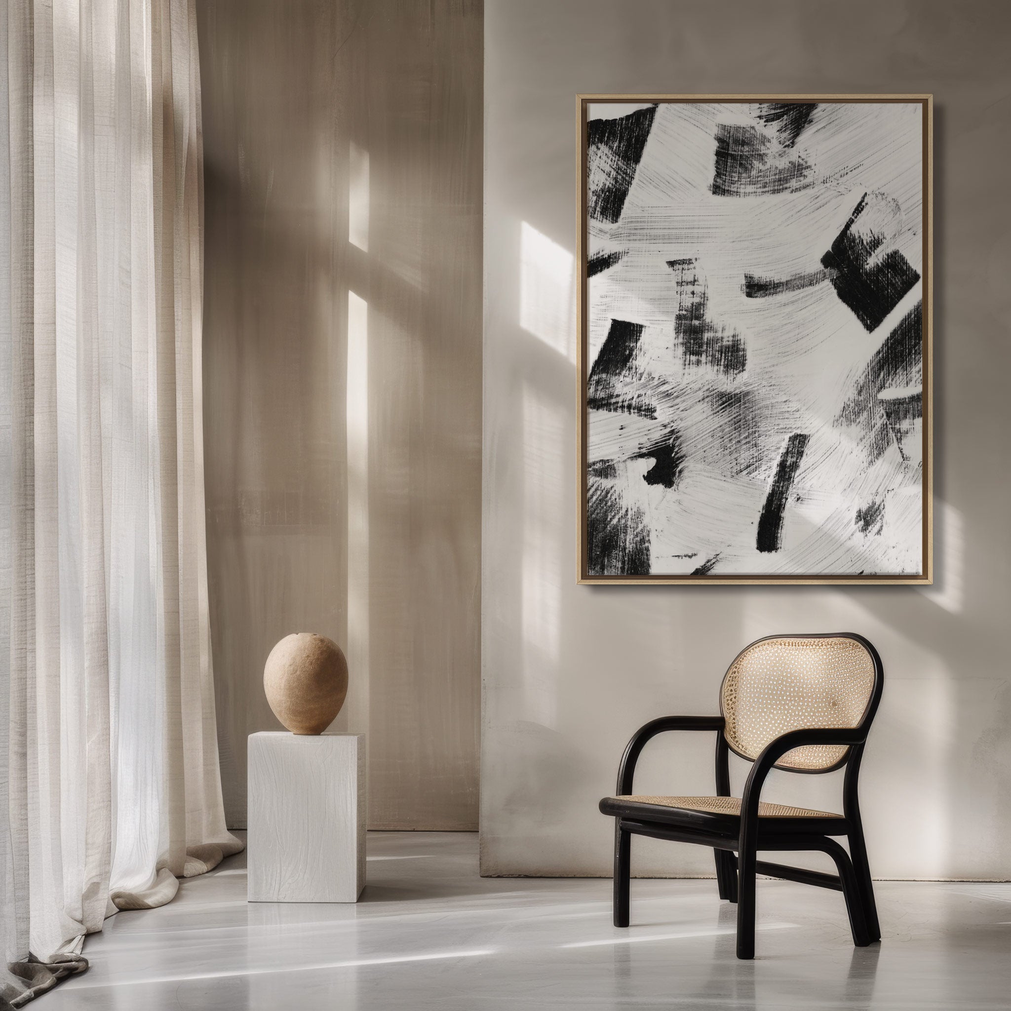 THINGS ARE NOT ALWAYS BLACK AND WHITE No.2 - LERRETSBILDE