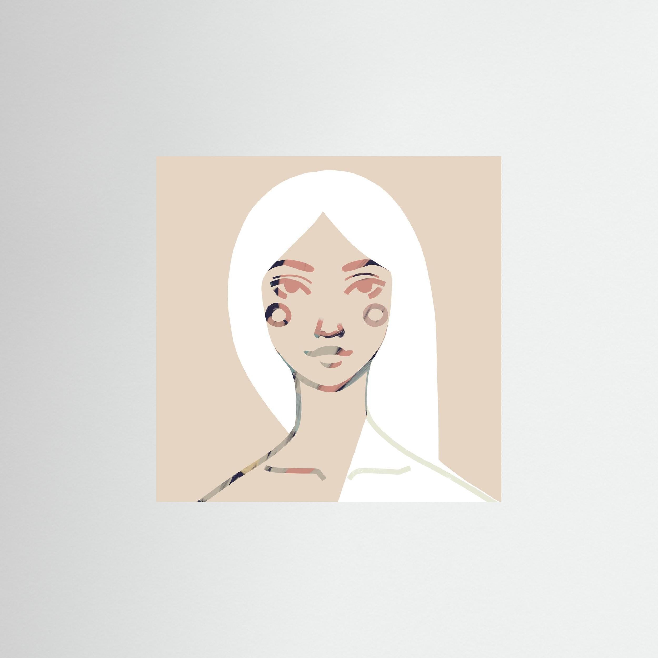 MONA NO.2 (SQUARE) - FINE ART PRINT