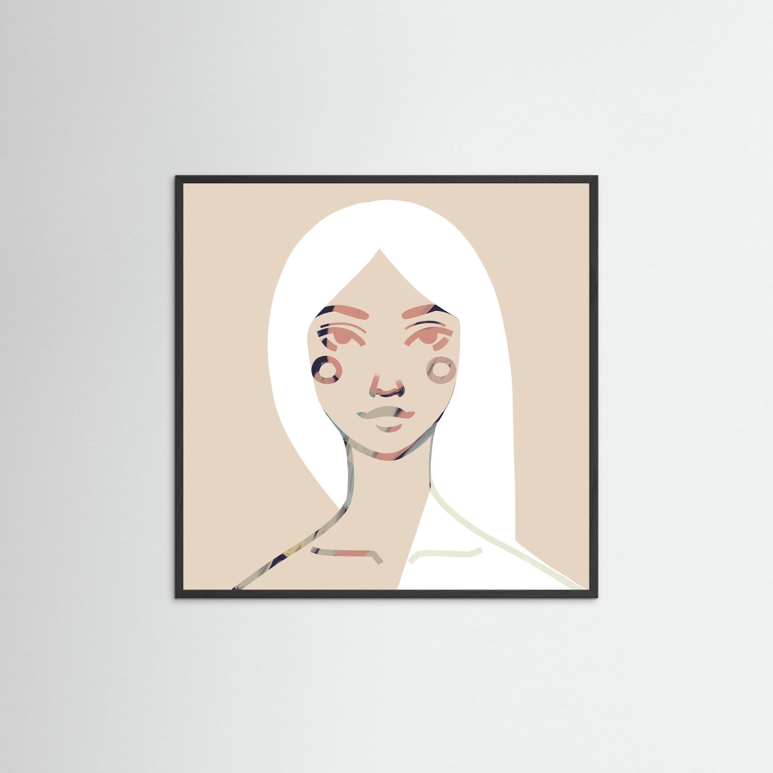 MONA NO.2 (SQUARE) - FINE ART PRINT