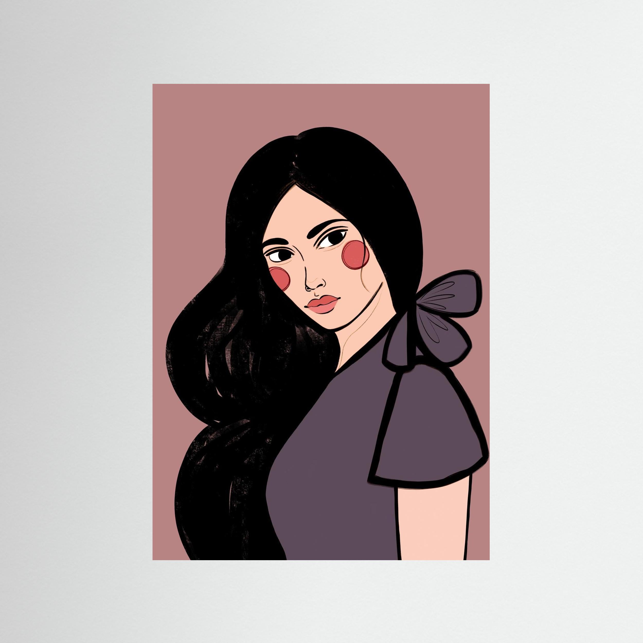 SOFIA (PINK) - FINE ART PRINT