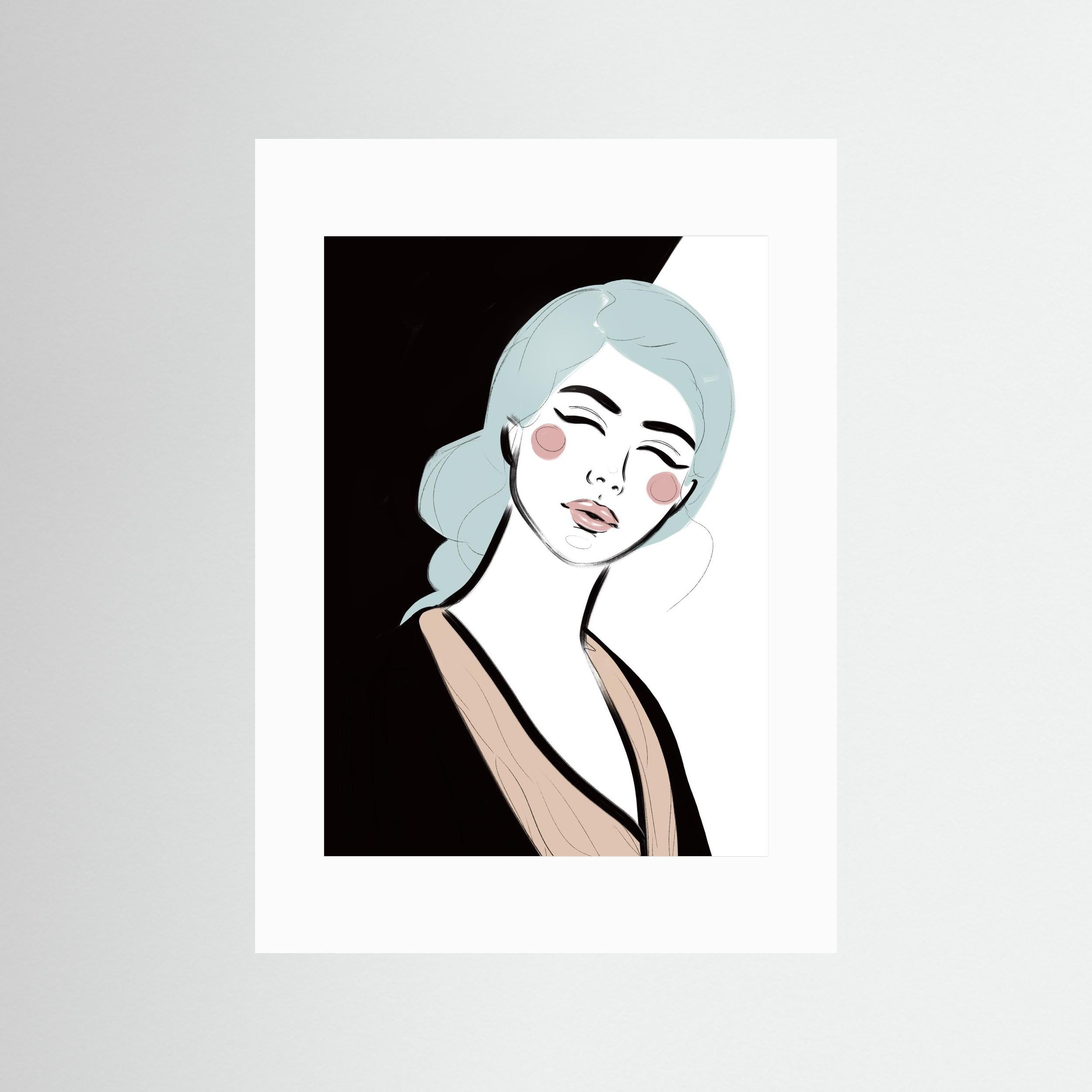 NICOLE - FINE ART PRINT