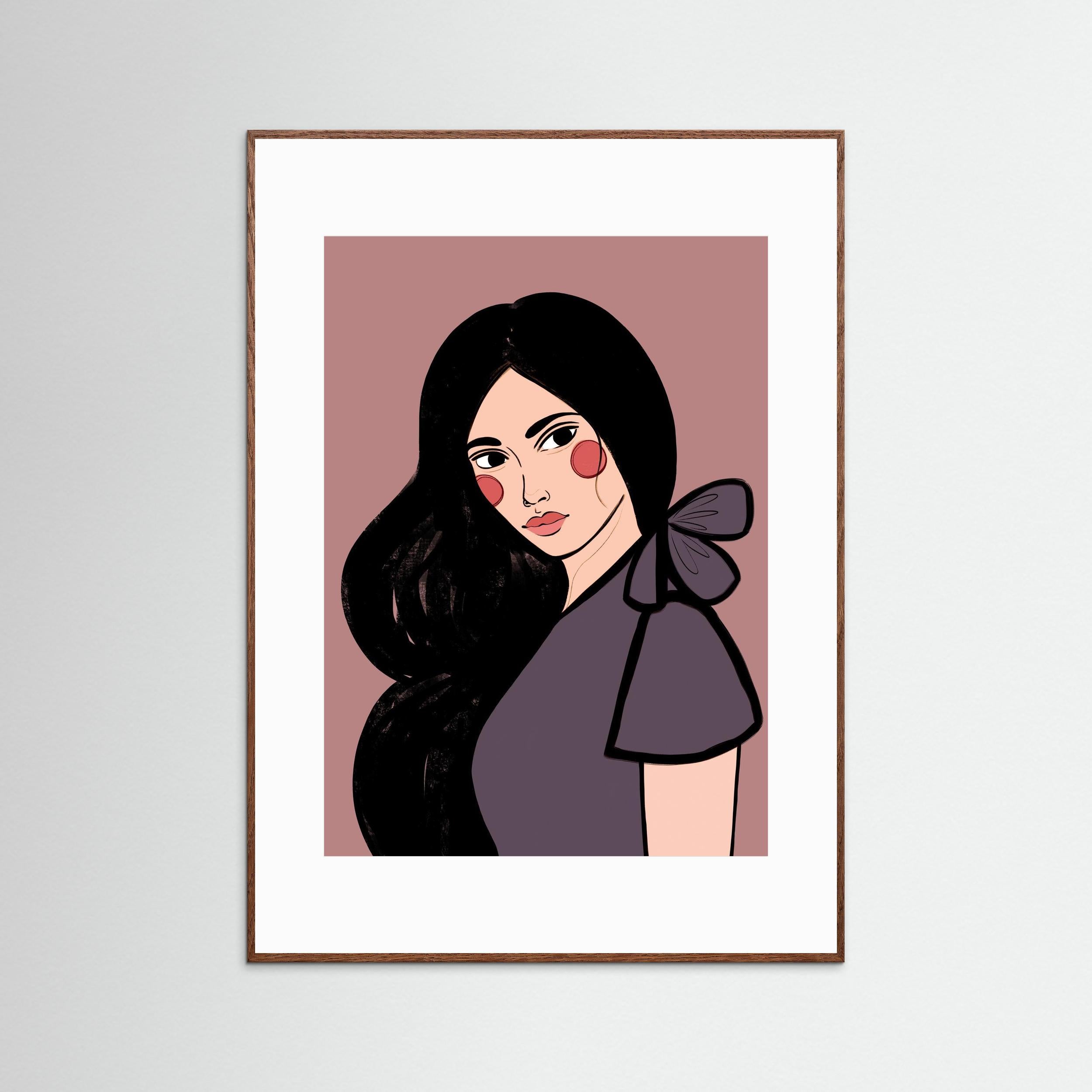 SOFIA (PINK) - FINE ART PRINT