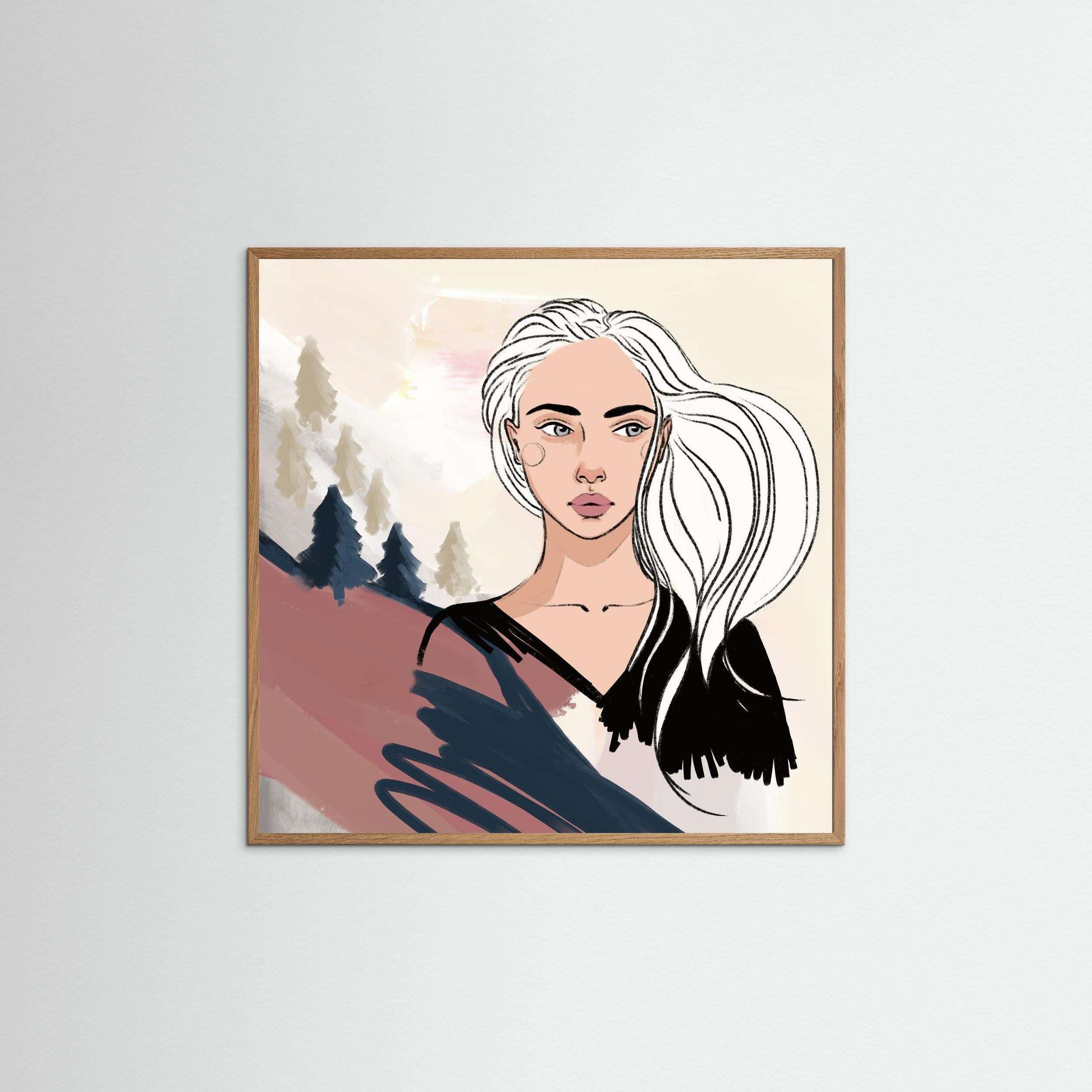 IN THE FOREST - FINE ART PRINT