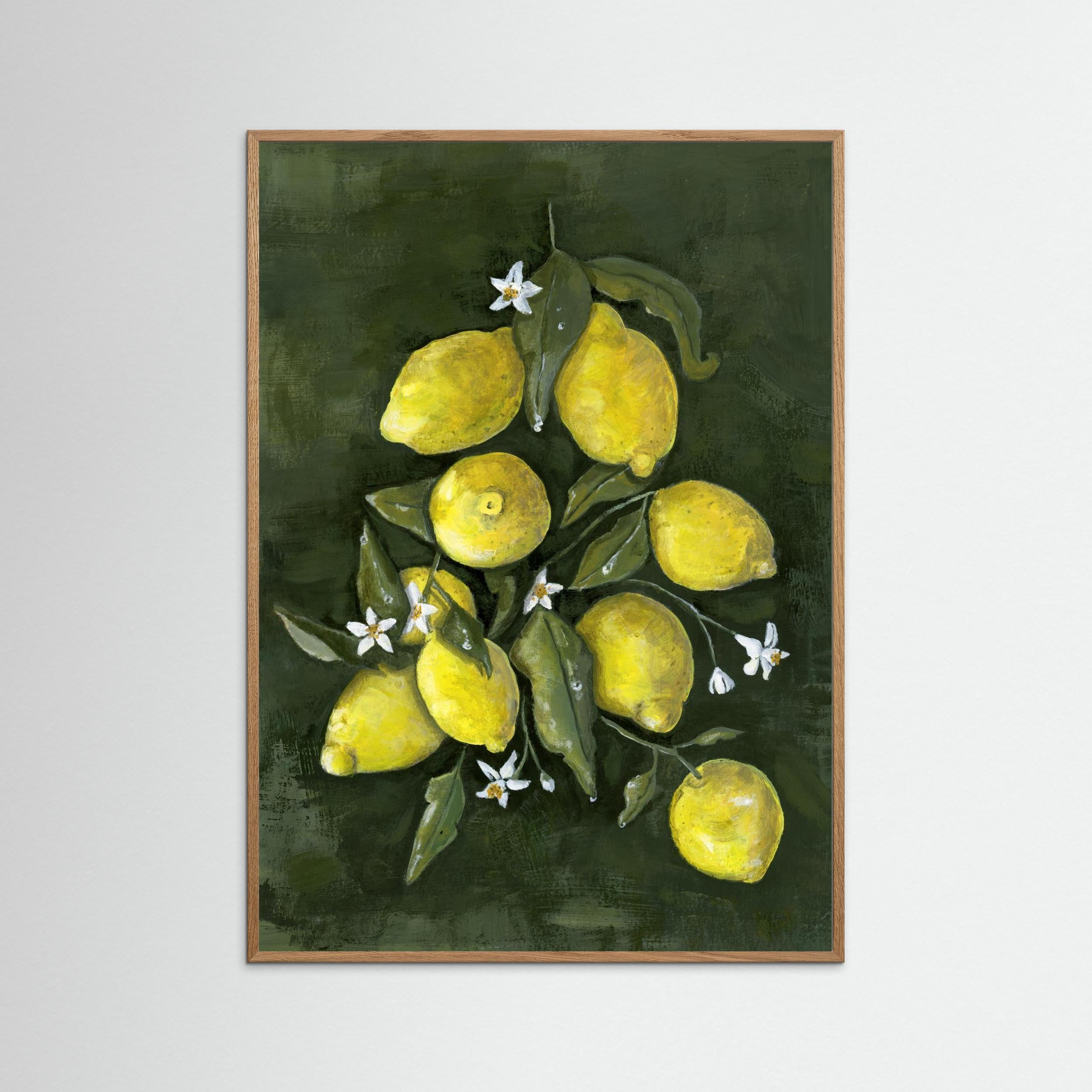 LEMONS - FINE ART PRINT